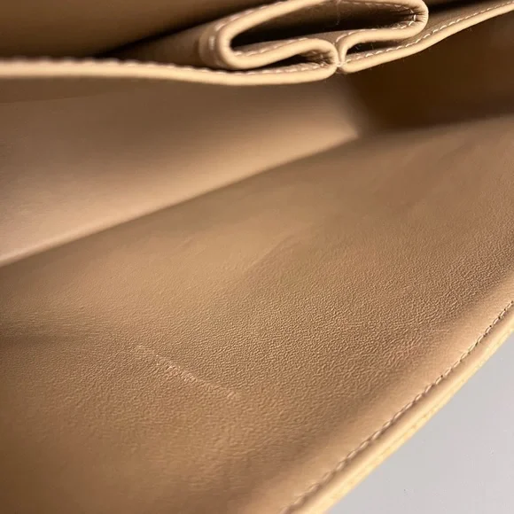 SOLD Vintage Chanel Small Double Flap Dark Beige Caviar - Picture 12 of 13